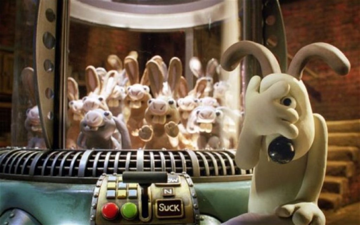 Still from Wallace & Gromit: The Curse of the Were-Rabbit