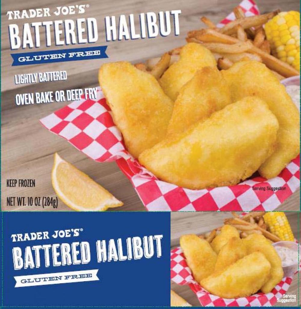 Trader Joe's Gluten Free Battered Halibut has been recalled in Oct. 2020
