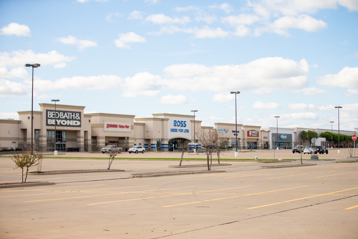 Strip Mall with Bed Bath & Beyond