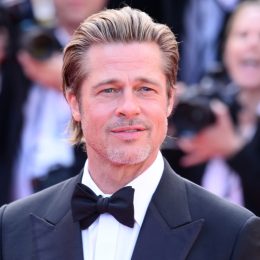 Brad Pitt at the premiere of "Once Upon a Time in Hollywood" at the Cannes Film Festival in 2019