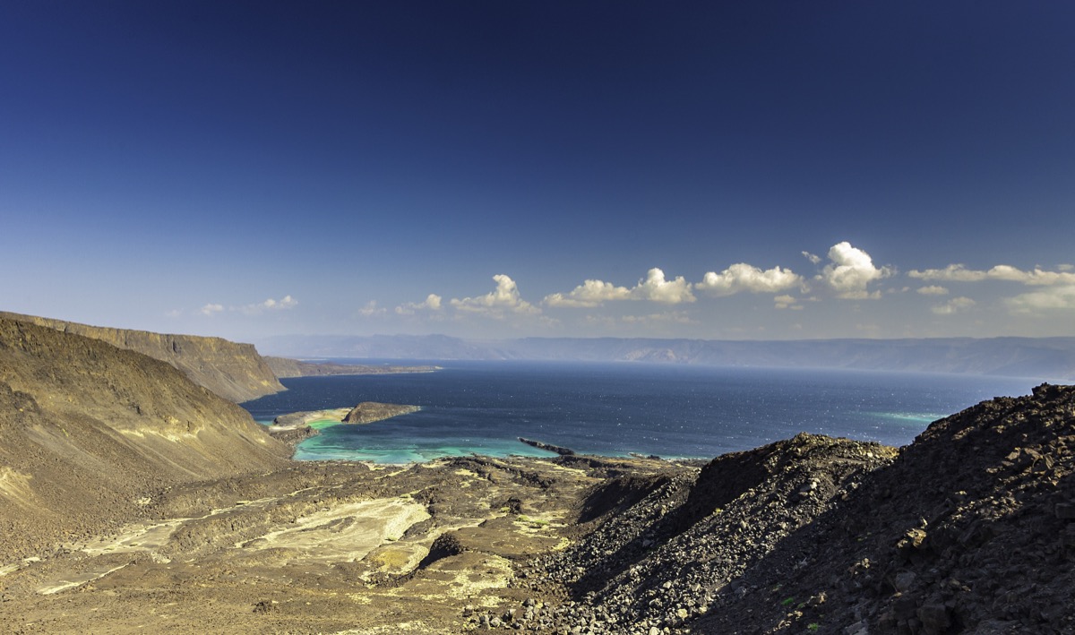 View on Gulf of Tadjourah, Djibouti, East Africa
