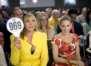 Kim Cattrall and Sarah Jessica Parker in Sex and the City