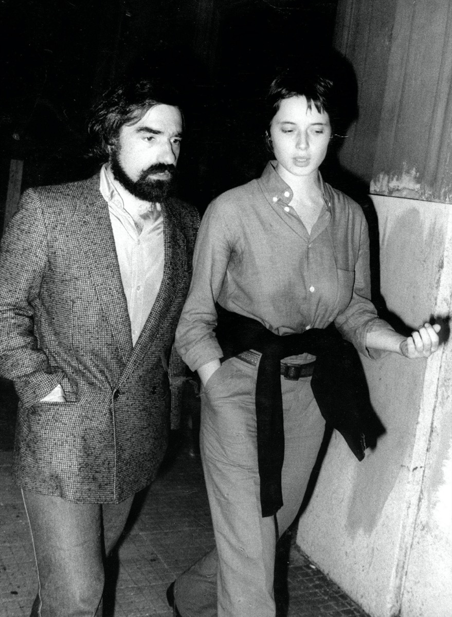 Martin Scorsese and Isabella Rossellini
