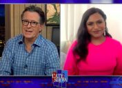 Mindy Kaling interviewed by Stephen Colbert