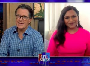 Mindy Kaling interviewed by Stephen Colbert
