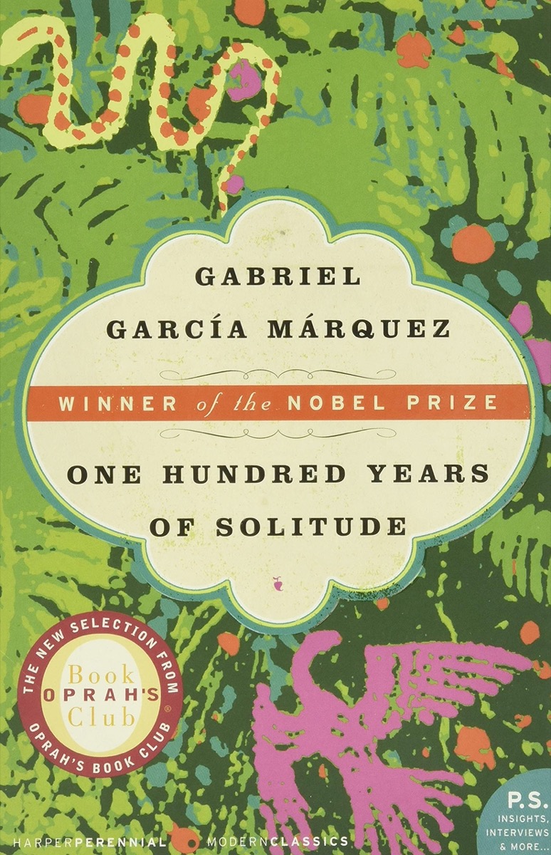 One Hundred Years of Solitude book cover