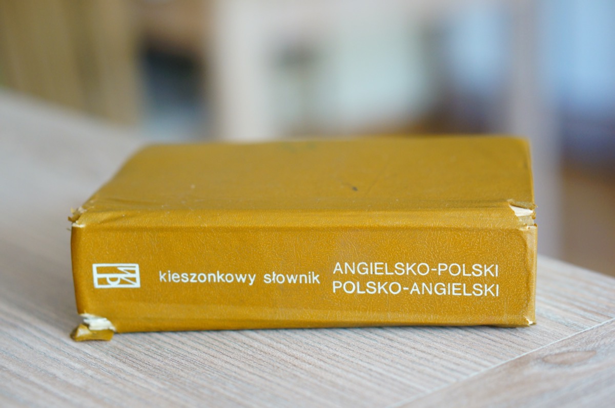 Polish English dictionary