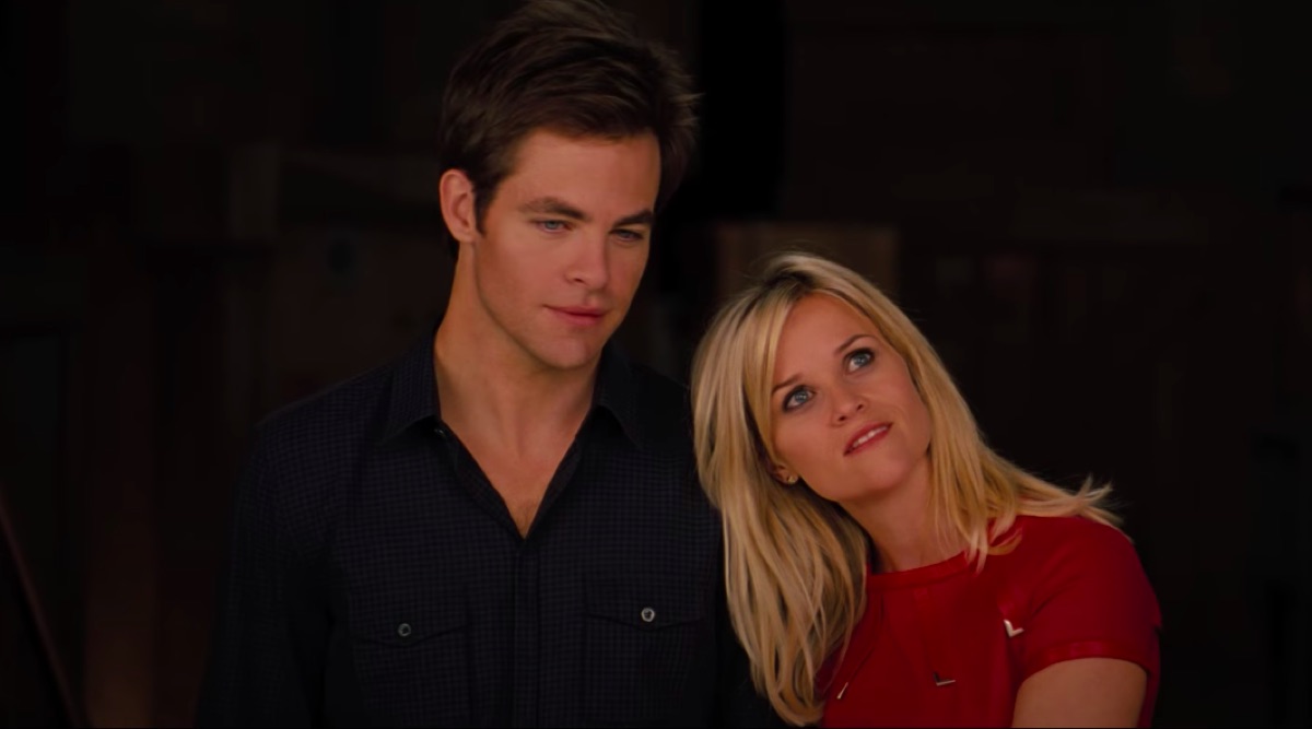Chris Pine and Reese Witherspoon in This Means War