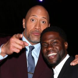 Dwayne Johnson and Kevin hart, johnson is one of the celebrities Americans trust most when voting