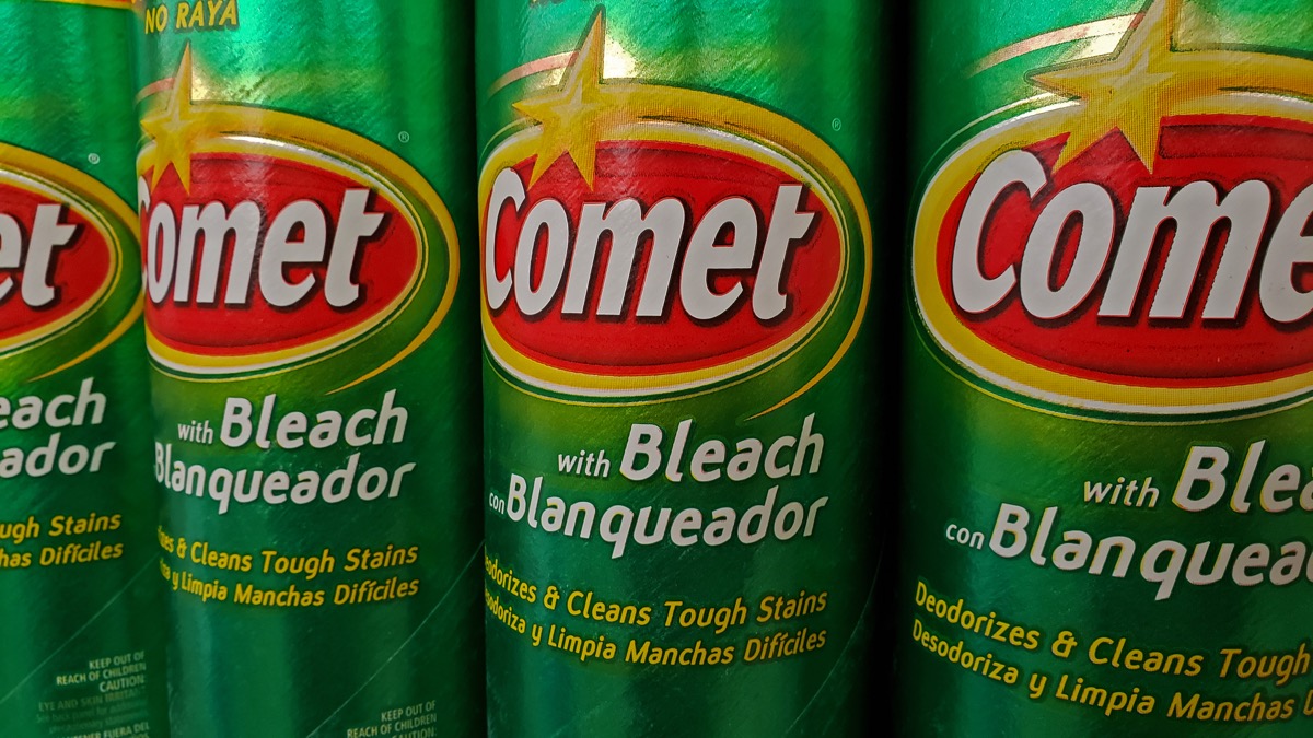 comet cleaning supplies