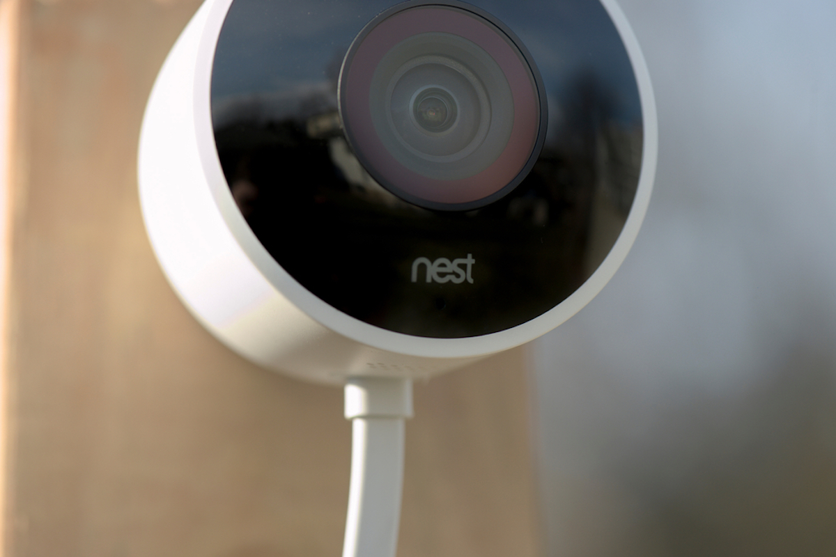 google nest camera closeup