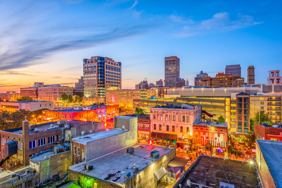 cityscape photo of Memphis, Tennessee in the afternoon