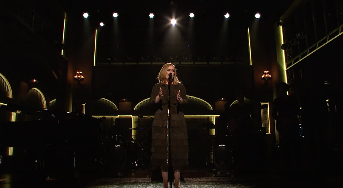 old Adele snl album performance from 2015