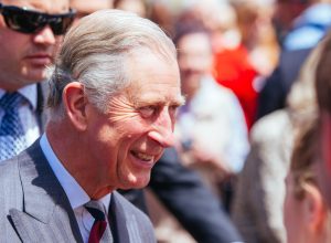 prince charles during public media appearance outdoors