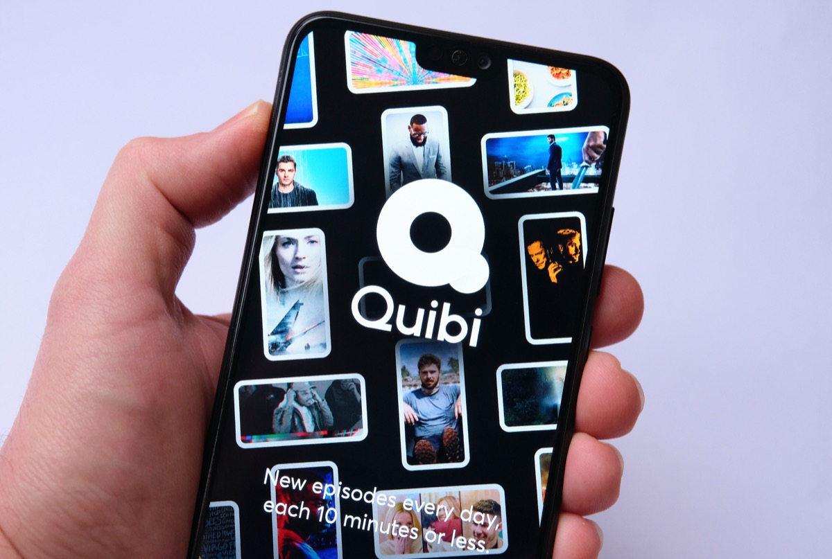 Quibi streaming service app