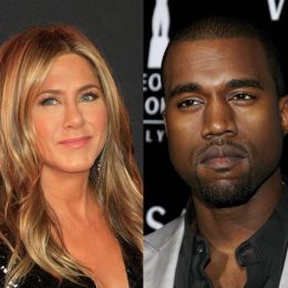 Jennifer Aniston and Kanye West