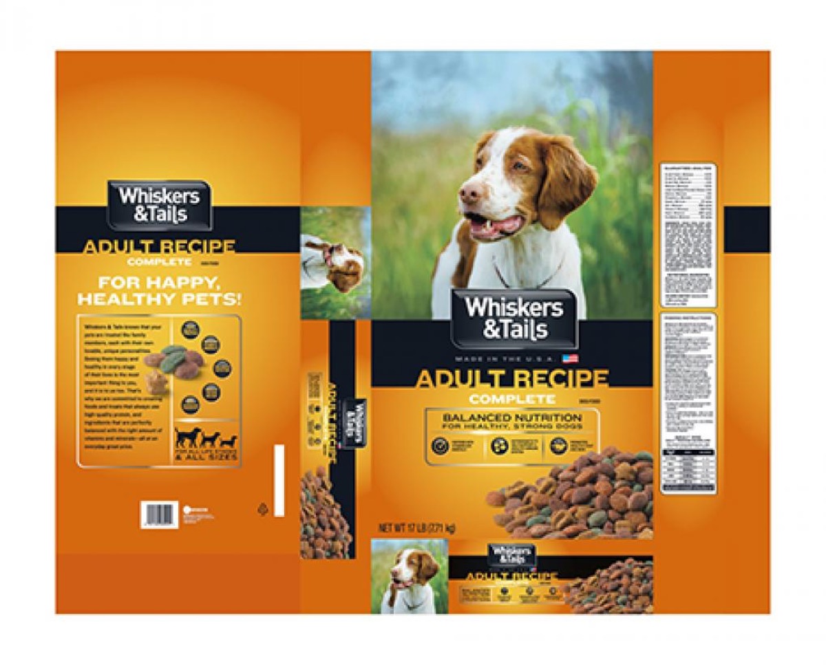 whiskers & tails dog food