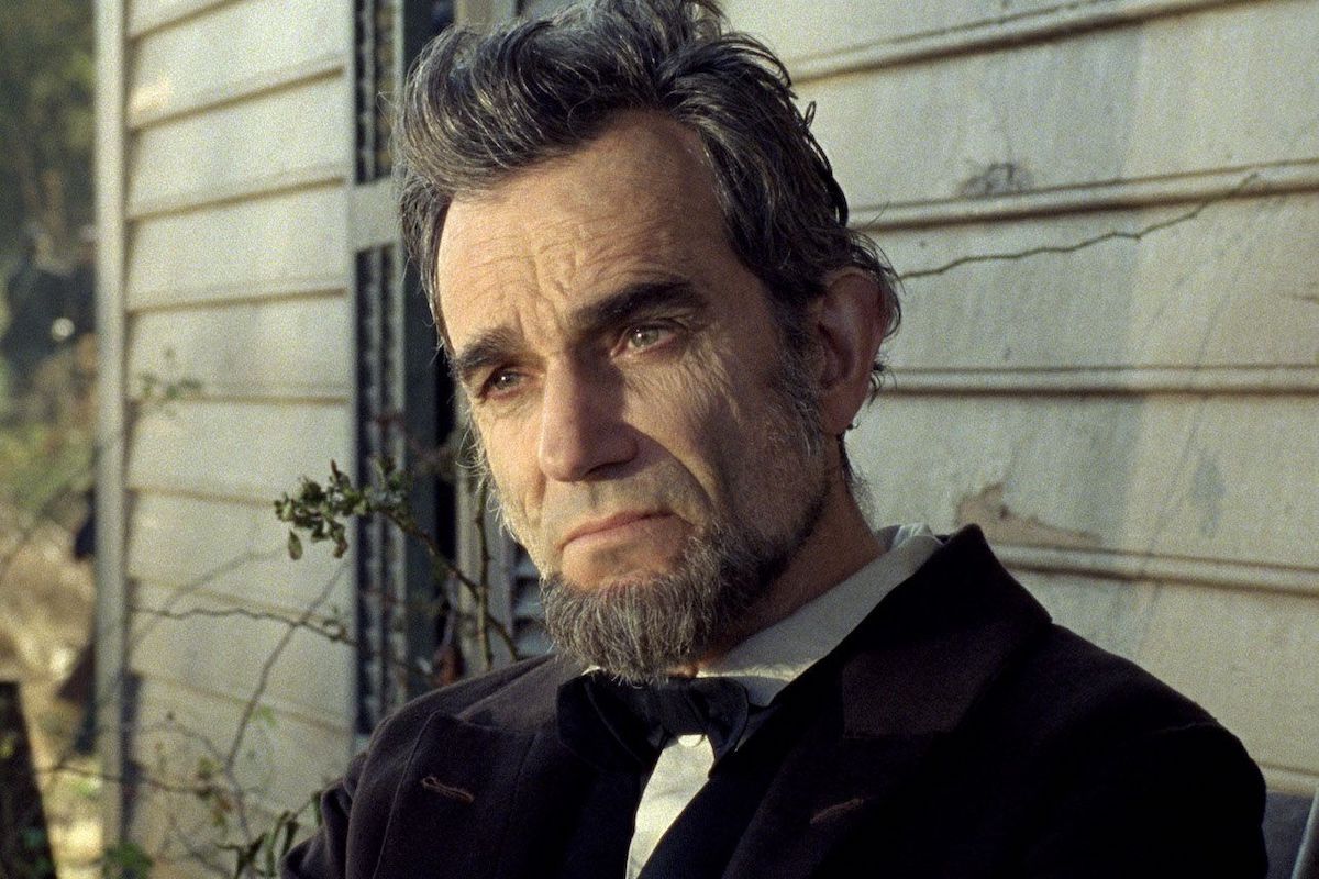 Daniel Day-Lewis as United States President Abraham Lincoln in the 2012 movie "Lincoln"