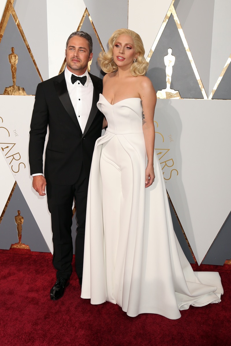 Taylor Kinney and Lady Gaga 2016 Oscars