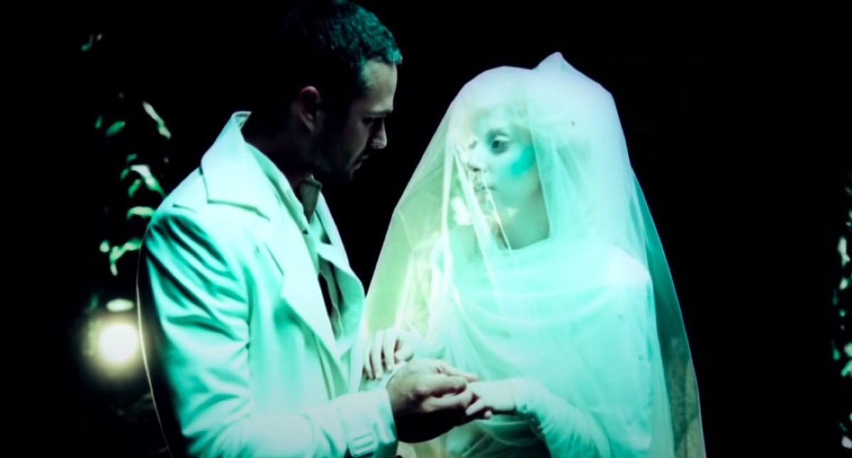 Taylor Kinney and Lady Gaga in the "You and I" video