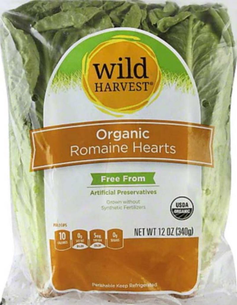 wild orchart organic romaine hearts
