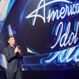 Ryan Seacrest hosting American Idol