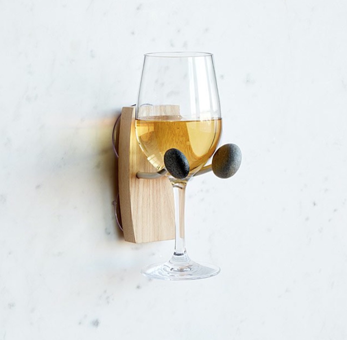 wall mounted wine holder