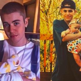 Justin Bieber and Paul Wesley