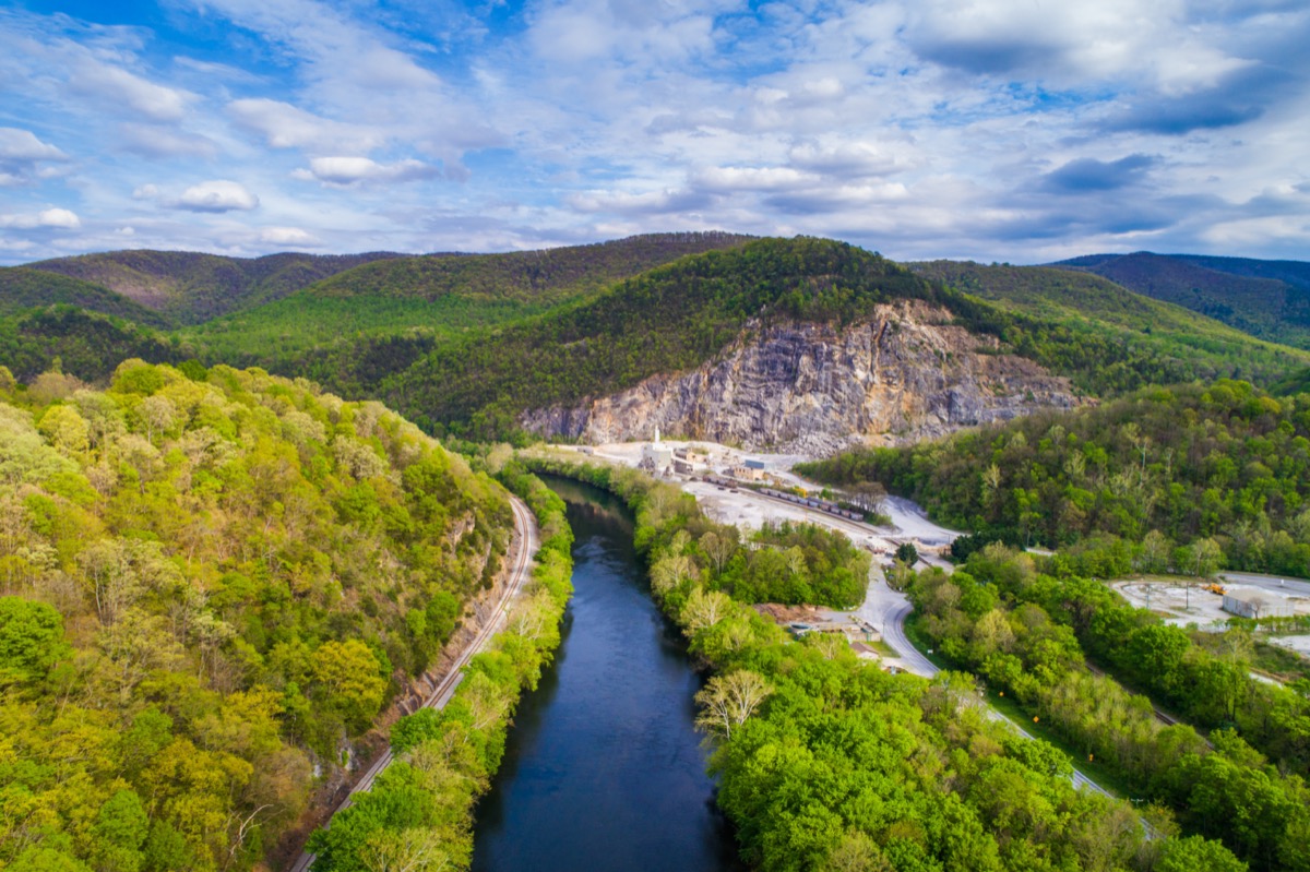 Landschaftsfoto von Buchanan, Virginia