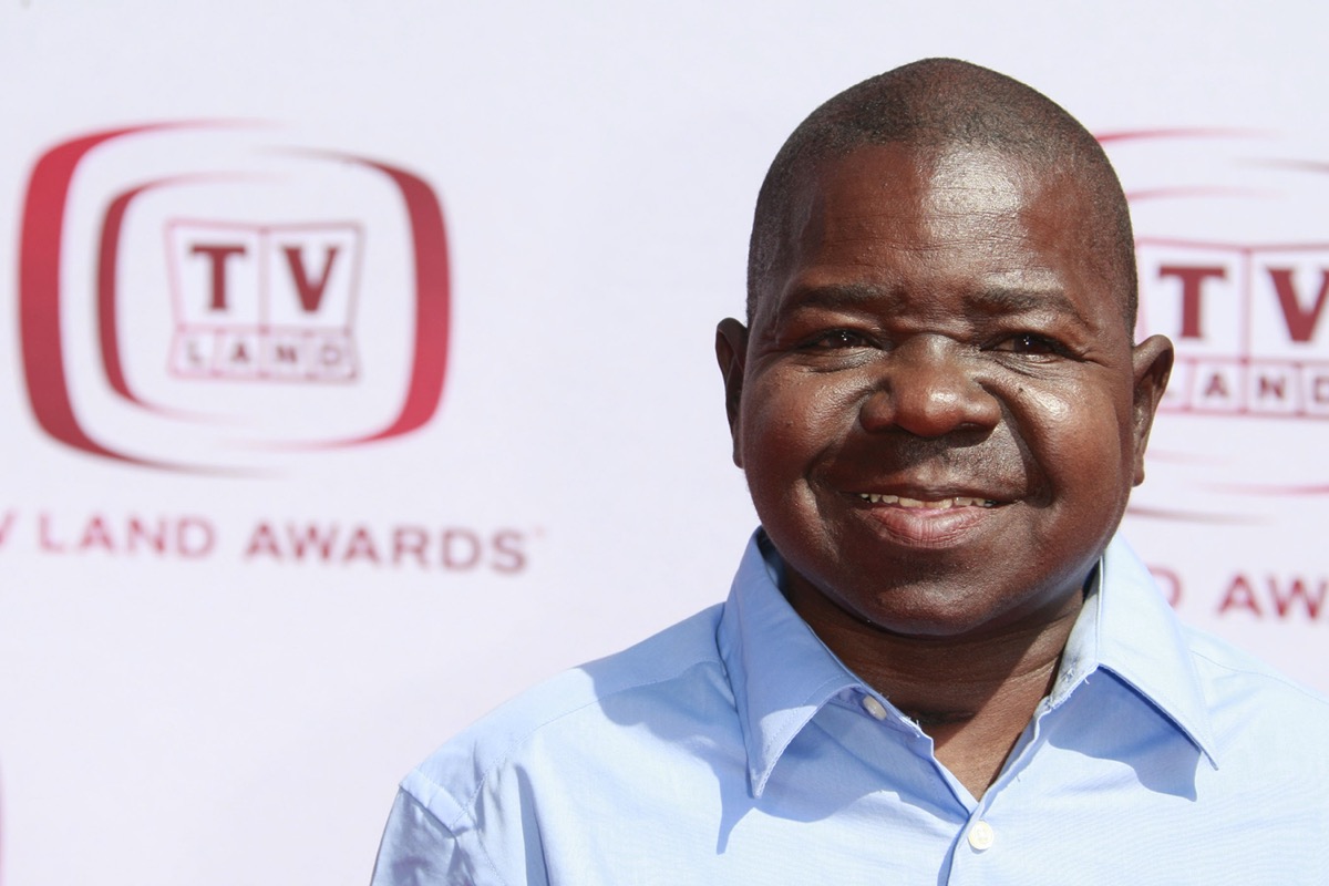 Gary Coleman wears a blue shirt at the TV Land Awards in 2008