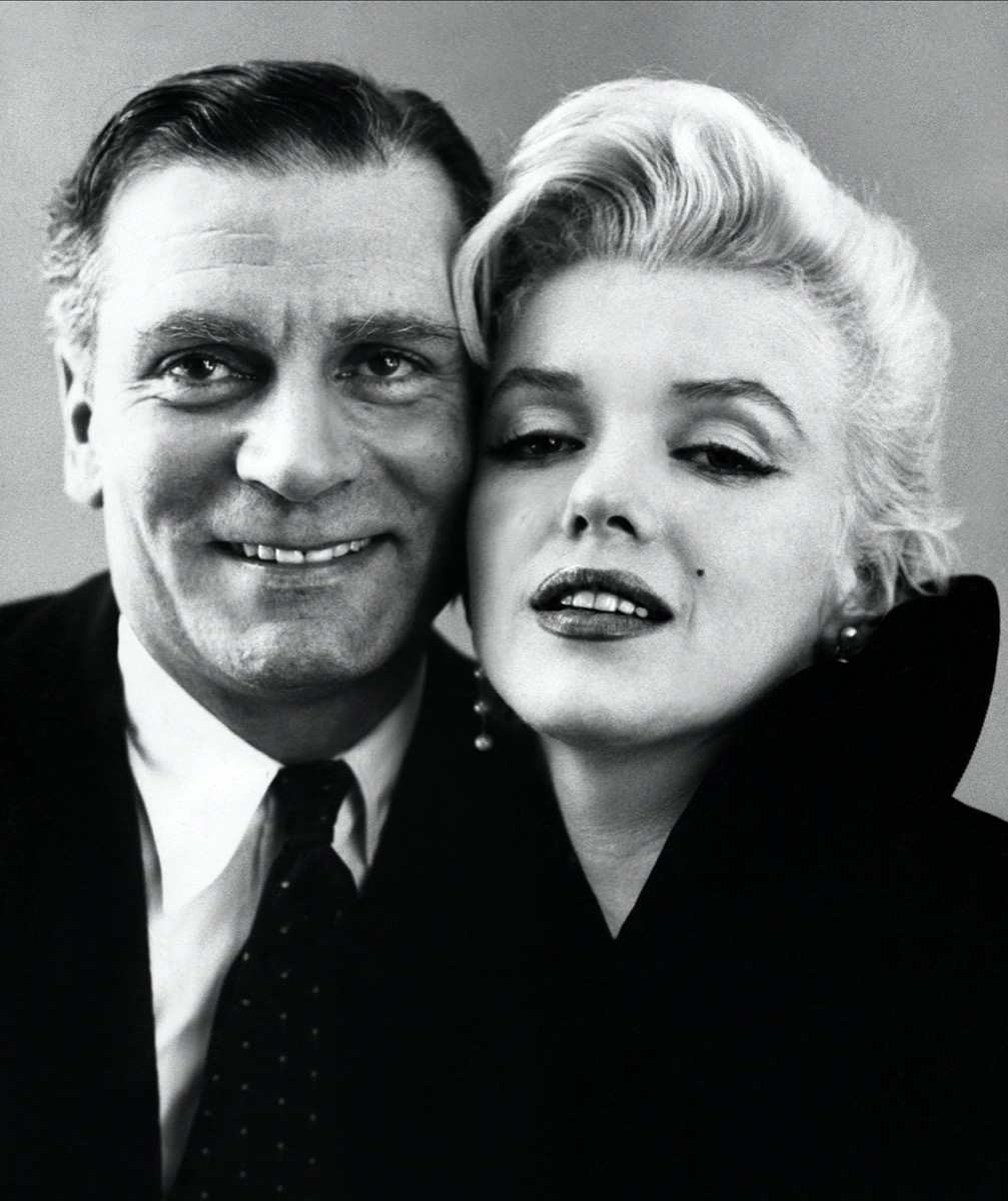 Laurence Olivier and Marilyn Monroe