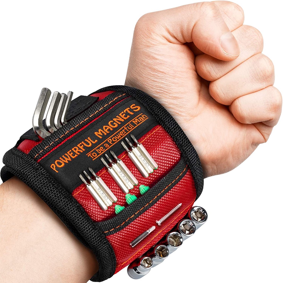 magnetic tool wristband