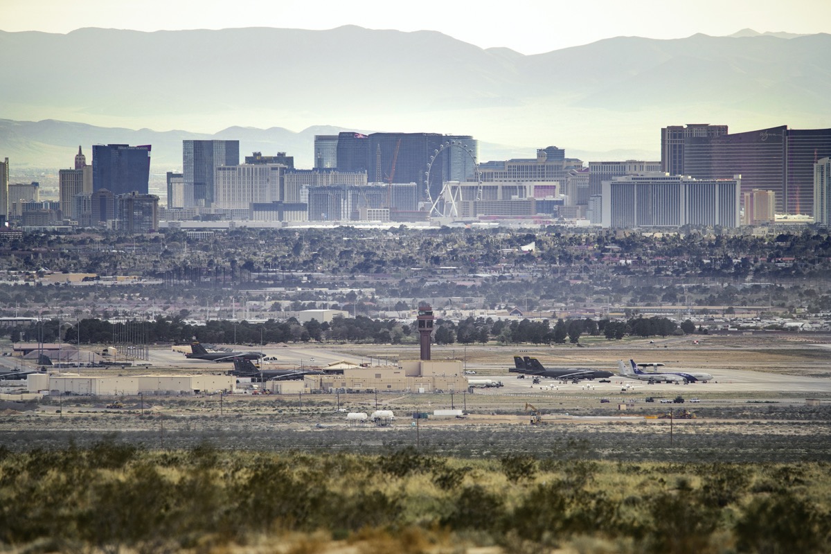 Air Force Base in North Las Vegas, Nevas