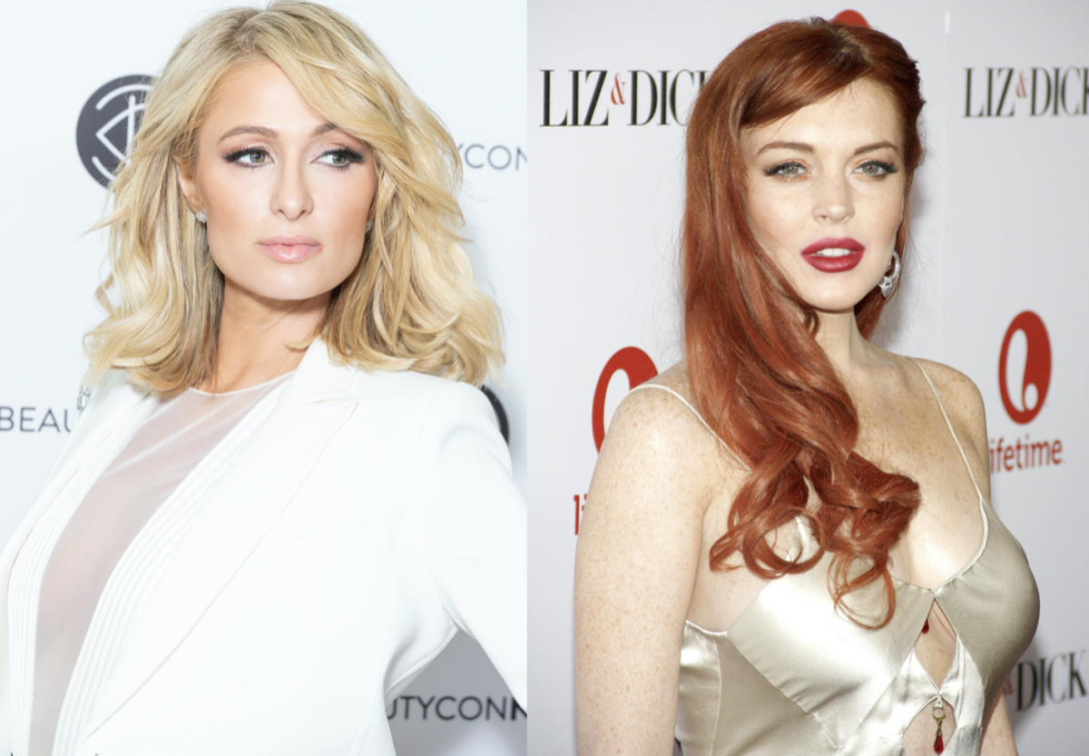 Paris Hilton and Lindsay Lohan