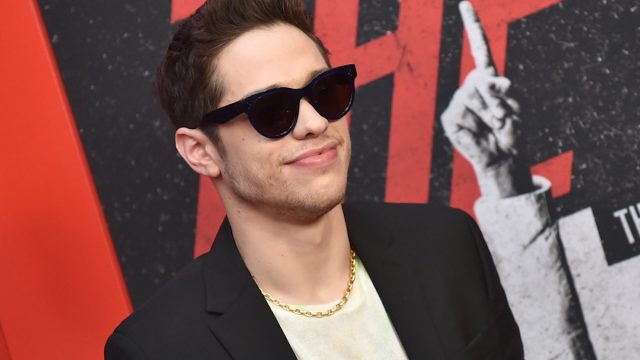 Pete Davidson arrives for the Netflix 'The Dirt' Premiere on March 18, 2019 in Hollywood, CA