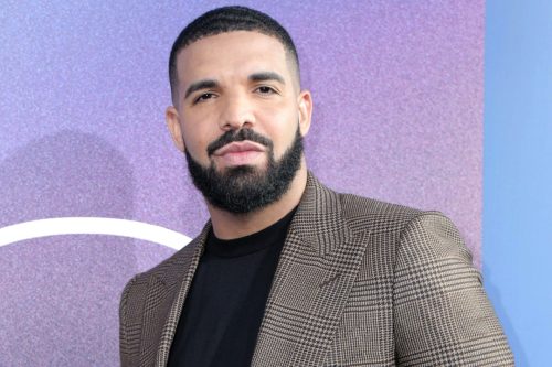 Drake at the premiere of 