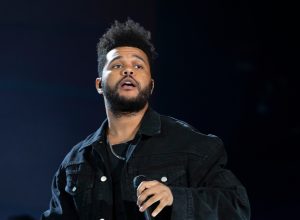 The Weeknd performs on stage during 2018 Global Citizen Festival: Be The Generation in Central Park