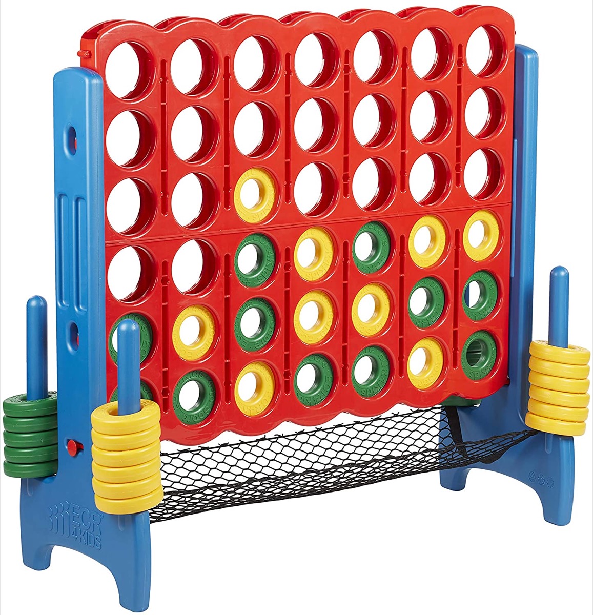 Jumbo sized connect four game