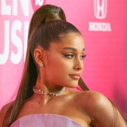 Ariana Grande at Billboard's 13th Annual Women in Music in 2018