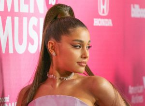 Ariana Grande at Billboard's 13th Annual Women in Music in 2018