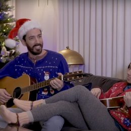 Drew Scott Christmas video