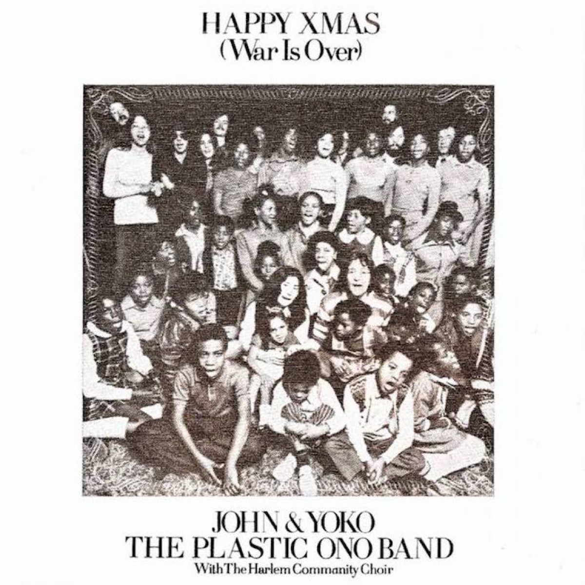 happy xmas war is over single cover