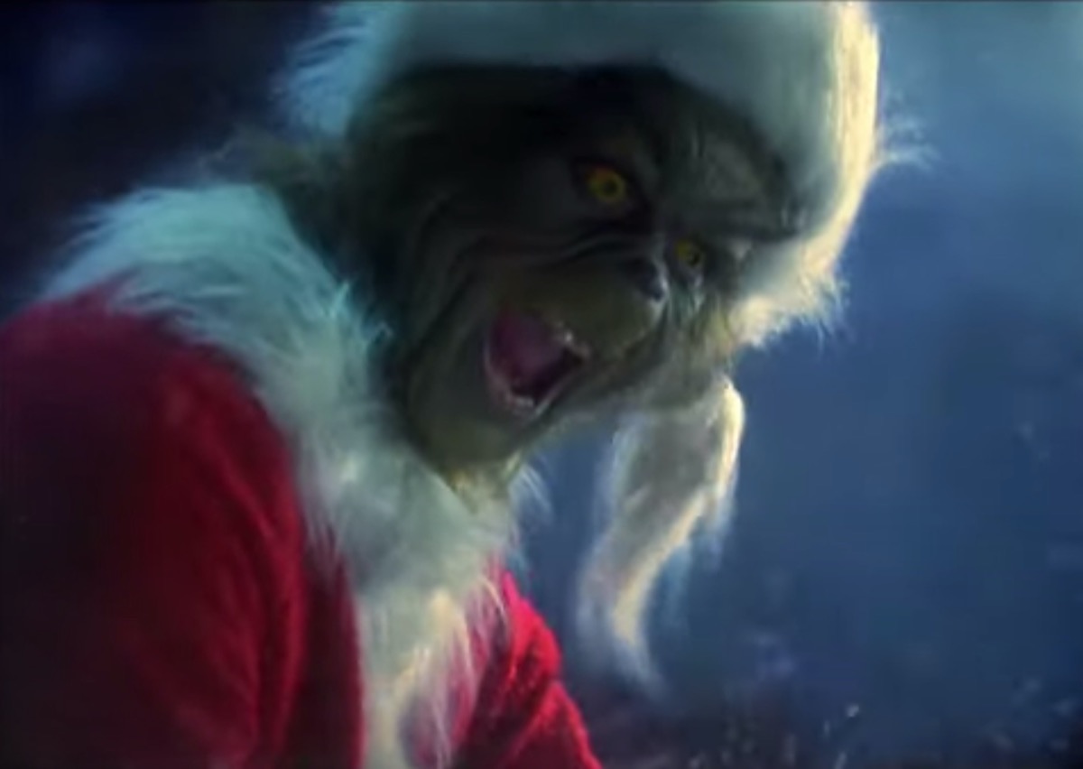 Jim Carrey in The Grinch