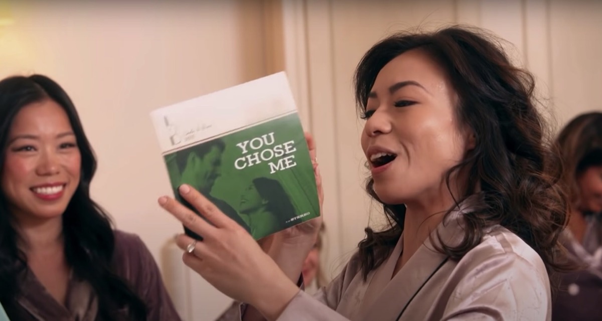 Linda Phan in the "You Chose Me" video