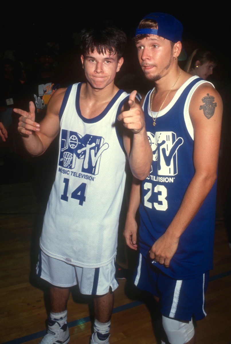 Mark and Donnie Wahlberg