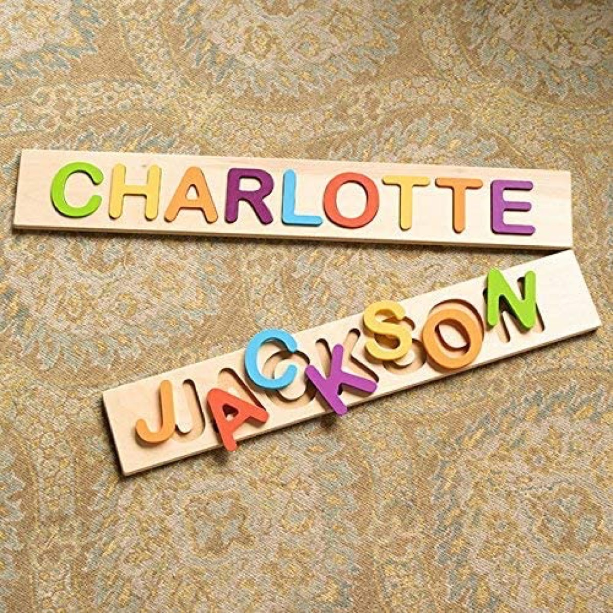 Customized name puzzle for toddlers