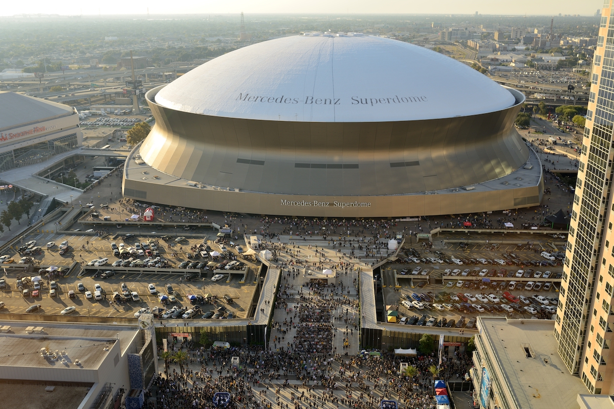The Superdome in New Orleans