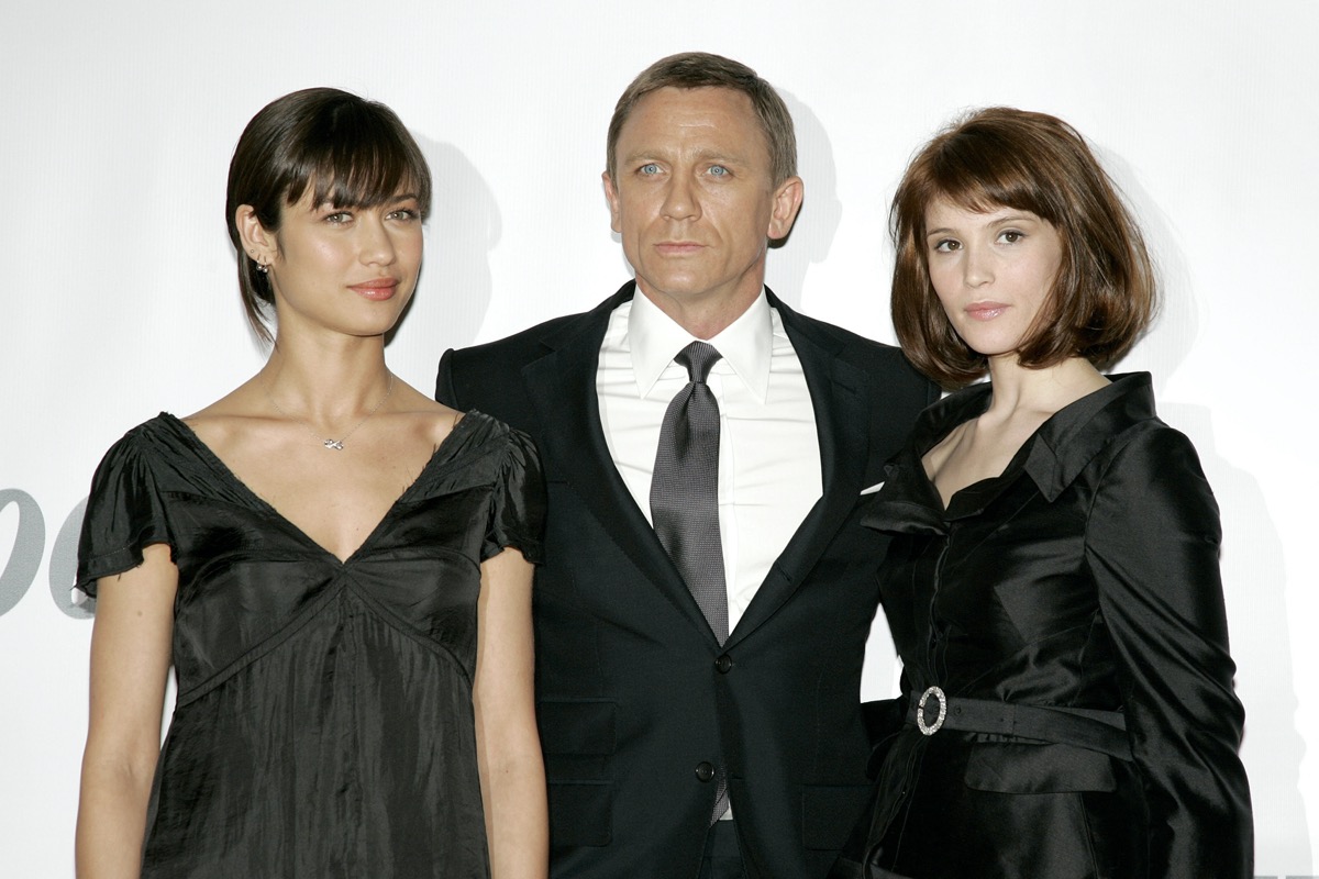 Olga Kurylenko, Daniel Craig, and Gemma Arterton in 2008