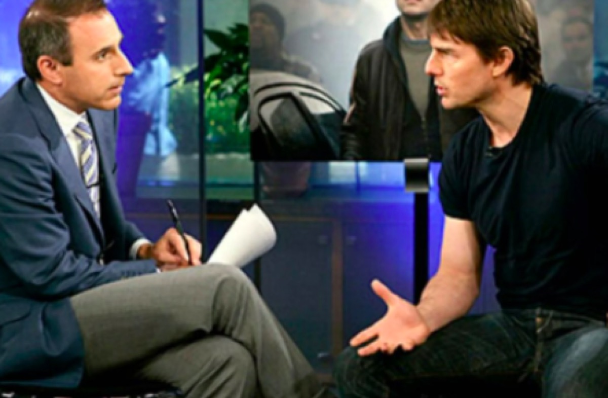 Tom Cruise Matt Lauer interview