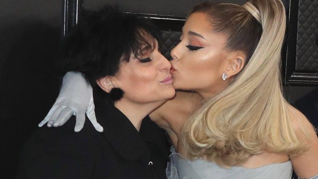 Joan Grande and Ariana Grande arrive at the 62nd Annual GRAMMY Awards held at Staples Center on January 26, 2020 in Los Angeles, California, United States